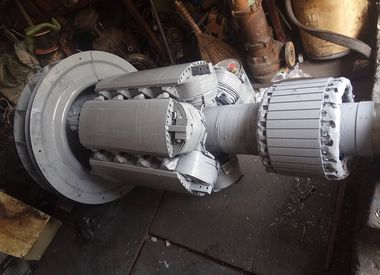 船用發(fā)電機(jī)轉(zhuǎn)子維護(hù)